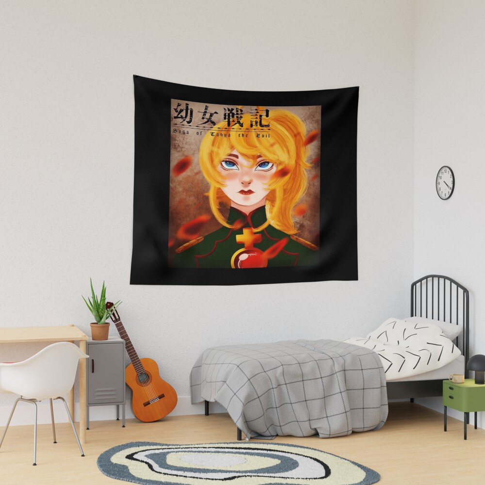 Tanya The Evil Anime Tapestry
