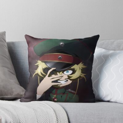 Saga Of Tanya The Evil Season 2 Throw Pillow