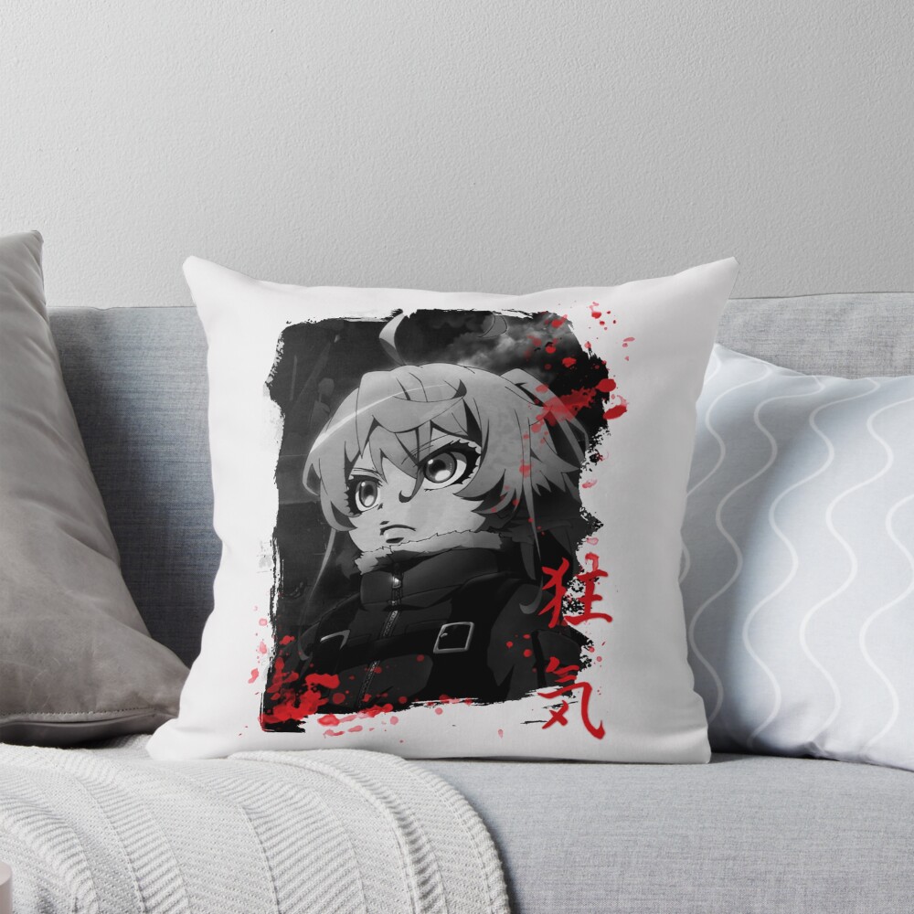 Youjo Senki Degurechaff Tanya Throw Pillow